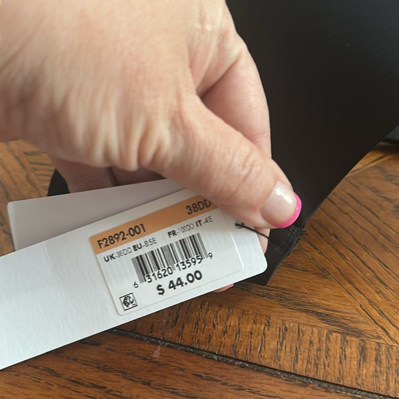 Calvin Klein Seductive Comfort Customized Lift Bra F2892 Black Size 38DD - Picture 6 of 7